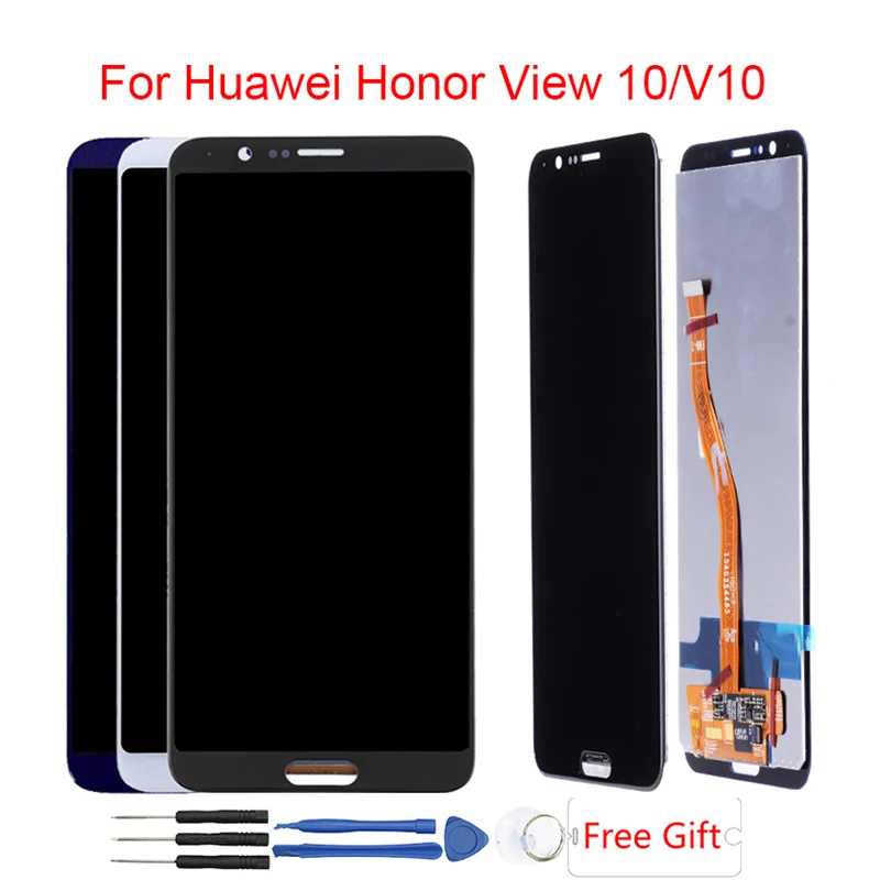 5,9" для huawei Honor V10 вид 10 BKL-L09 BKL-AL00 BKL-AL20 BKL-L04 ЖК-дисплей Дисплей кодирующий преобразователь сенсорного экрана в сборе инструменты