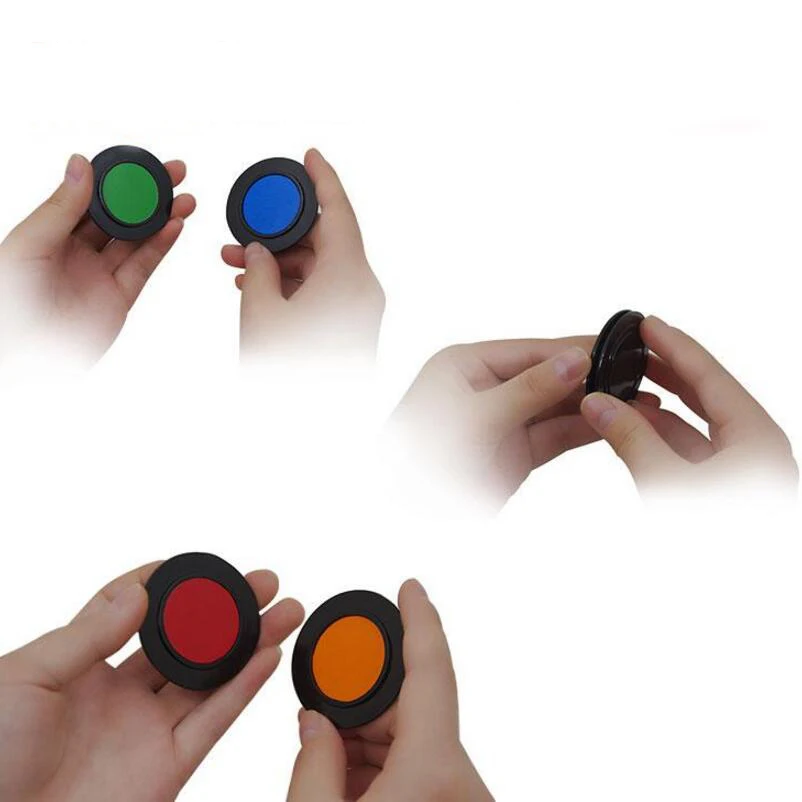 Chip Discolor Magic Tricks Free Shipping Magia Trick Toys Child Easy Close up Fun Magie