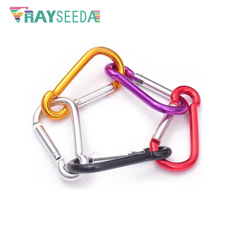 Rayseeda 5 шт./лот многоцветные карабины для скалолазания мини тыква в форме # из