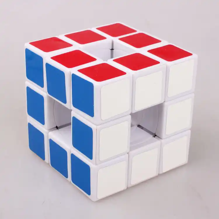 LanLan пустой кубик 3x3x3, волшебный куб пазл игрушки - изображение
