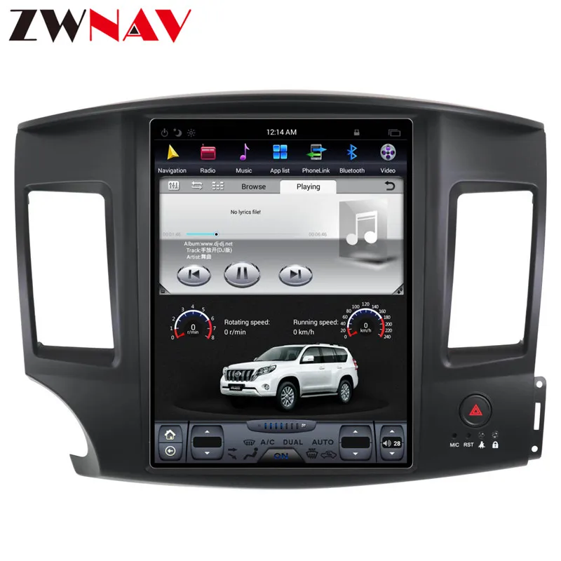 Flash Deal Tesla style BIG Screen Android 7.1 Car gps navigation Head unit For Mitsubishi Lancer 2010 - 2015 radio multimedia stereo no dvd 4