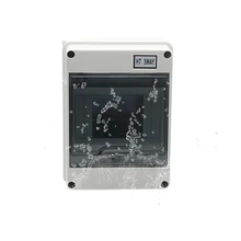 HT серии 5Way IP65 водонепроницаемый и пылезащитный распределительный ящик MCB Коробка ABS PC материал для автоматических выключателей внутри на стене
