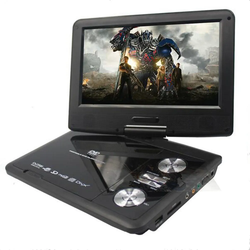2016 New 9 Inch Portable DVD Player DVD/VCD/EVD Players With T2