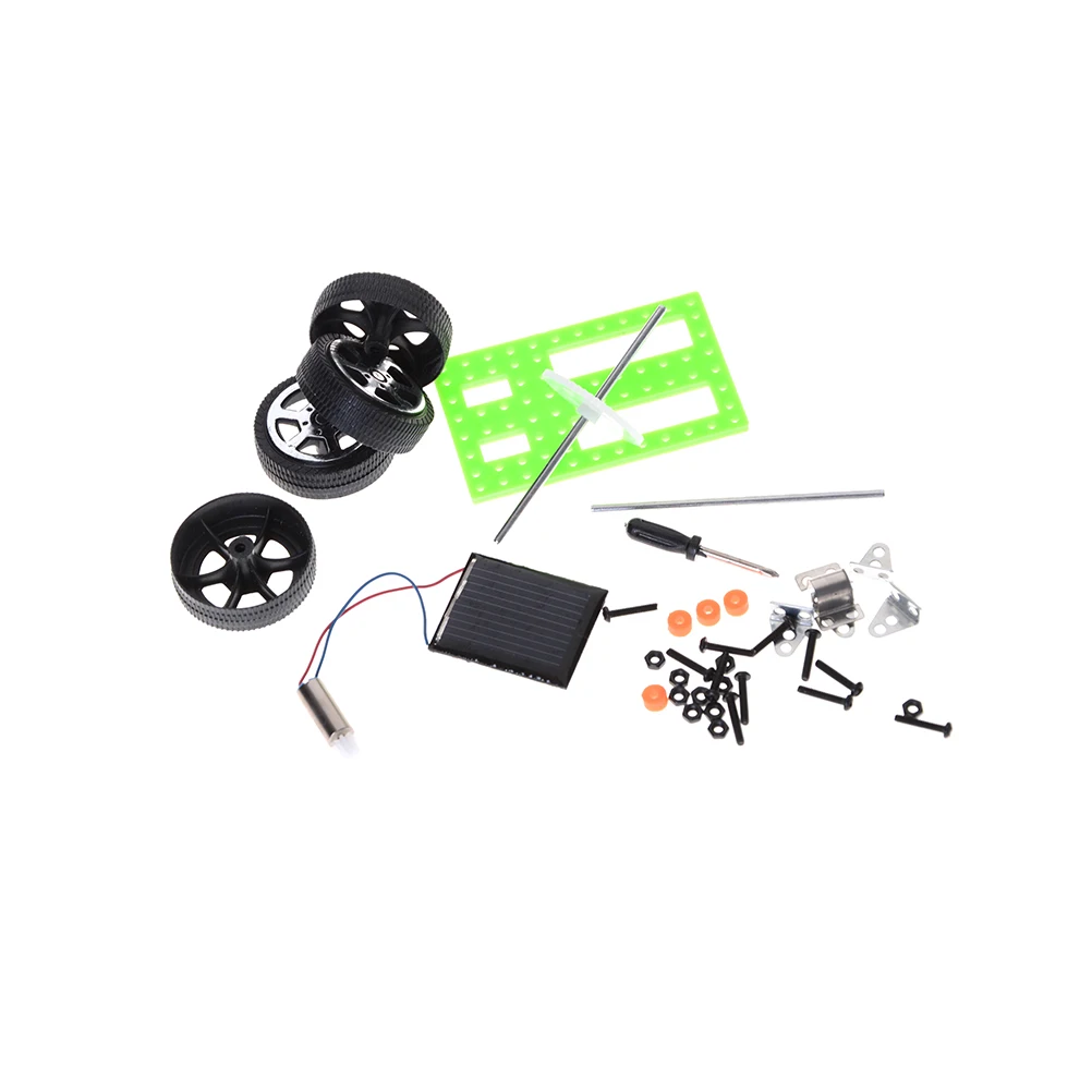 ZTOYL мини-игрушка на солнечной батарее DIY автомобиль Детский Развивающий Пазл IQ гаджет хобби робот удобно хранить и переносить