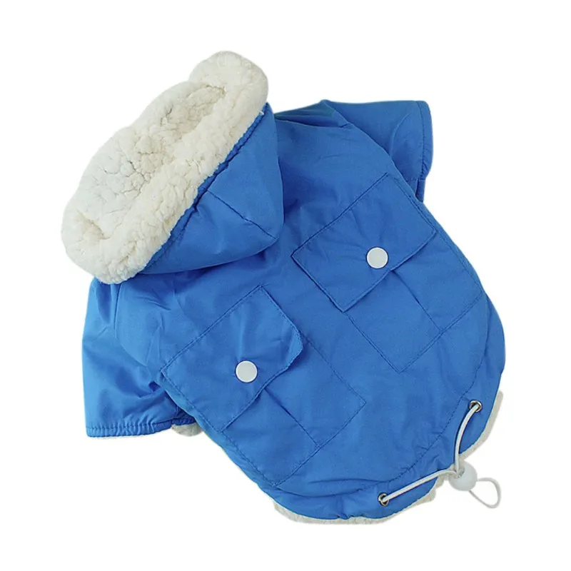 Пальто для щенков, куртка, теплая одежда для собак, зимняя стеганая одежда для маленьких собак, чихуахуа, мопса, французского бульдога, Roupa Cachorro