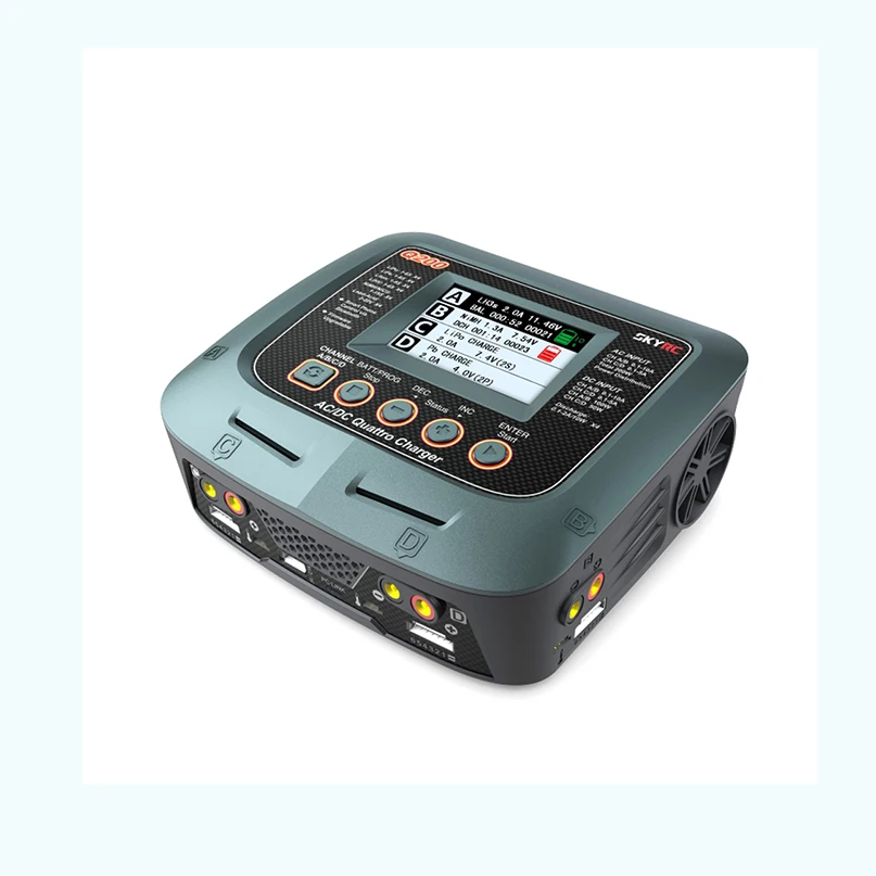 Интеллектуальное зарядное устройство SKYRC Q200 от 1 до 4 Dis AC/DC для дрона
