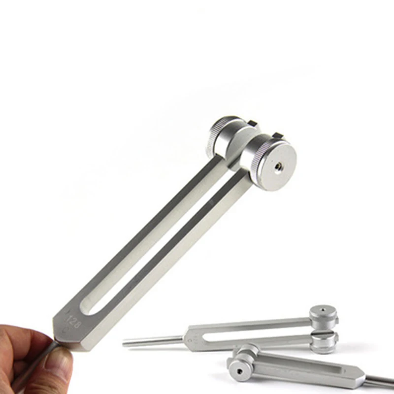 

Aluminum Medical Tuning Fork 128 Hz /256 Hz /512 Hz/128C 528Hz OM136.1 Tuning Wooden Speaker Physical Acoustics Laboratory Fork