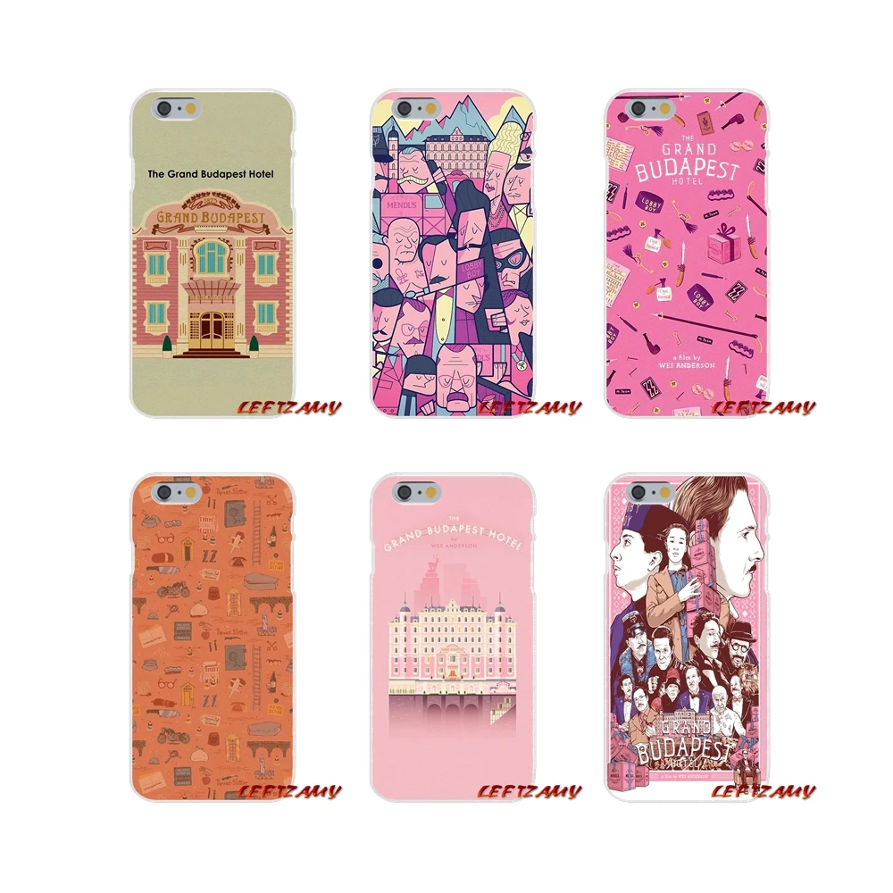 

For iPhone X XR XS MAX 4 4S 5 5S 5C SE 6 6S 7 8 Plus The Grand Budapest Hotel Accessories Phone Shell Covers