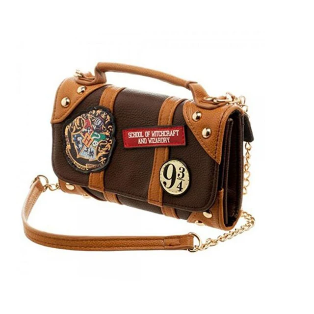 Offical Harry Potter Bag Hogwarts Pu Hybrid Wallet Offical Harry Potter Bag Hogwarts Pu Hybrid Wallet Mini Chain Messenger