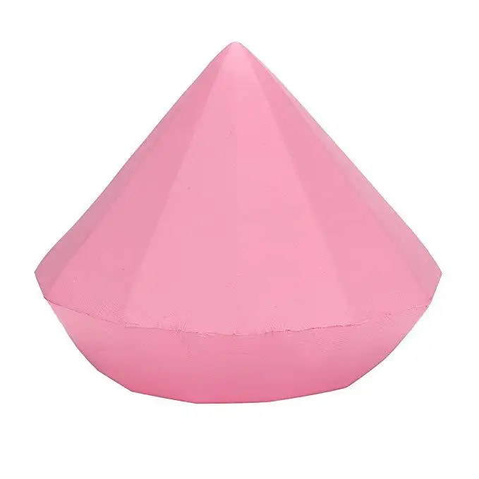 Новая мода Редкие squishy jumbo Diamond 20 см x 16 см squeeze Squishies PU Squishy медленно поднимающаяся детская игрушка Рождественский подарок
