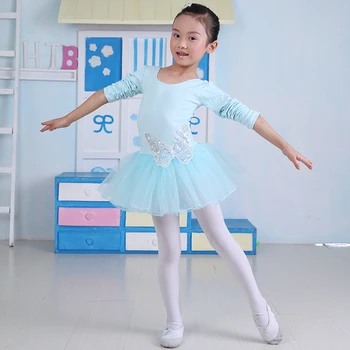

Free Shipping Cut Sequin Butterfly Professional Ballet Tutu Gymnastics Leotard Girl Dance Costum Vest Baby Tutu Dress