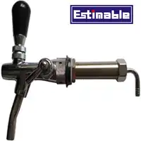 Good quality homebrew beer tap with long shank beer keg copper chrome beer Faucet bar accessories