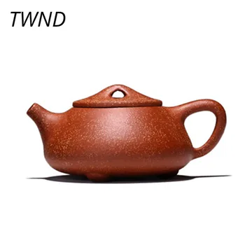 

240CC purple clay shi piao yixing teapot chinese kung fu pot zisha kettle with gift box suit Tie Guanyin Oolong tea 21