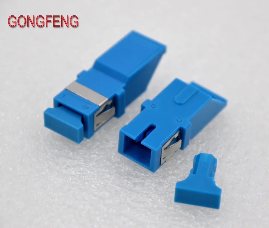 20 шт. Новый волоконно оптический коннектор GONGFENG SC/PC короткий ушной фланцевый