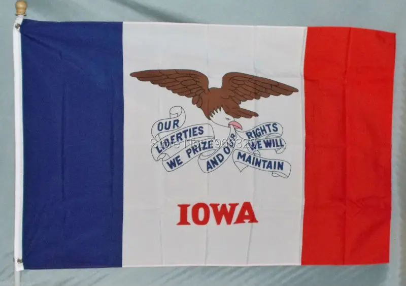 STATE OF IOWA 3X5 FLAG NEW 3X5 5