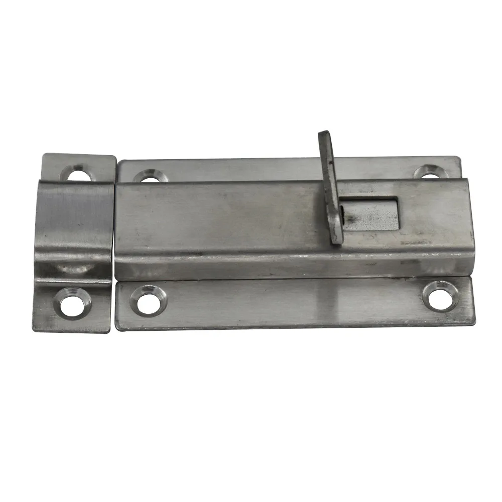 

Free Shipping 2pcs 3 Inch 4 Inch Stainless Steel Furniture Bolts Home Gate Safety Hardware 3" 4" Manually Door Barrel Bolts Lock