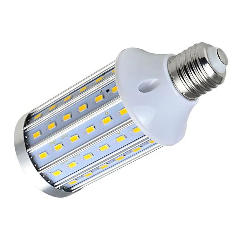 Лампады 5730 SMD светодиодный светильник E27 E26 E39 E40 12 Вт 18 Вт 25 Вт 30 Вт 45 Вт 50 Вт 60 Вт 80 Вт AC 110 В 220 В светодиодный прожектор