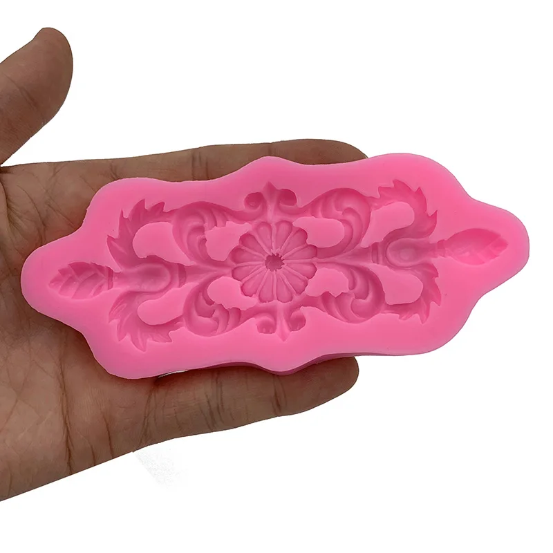 

Flower Shaped Emboss Silicone Mold Cake Decoration Fondant Cake 3D Mould Food Grade Silicone Mould Fashion Design Party Model