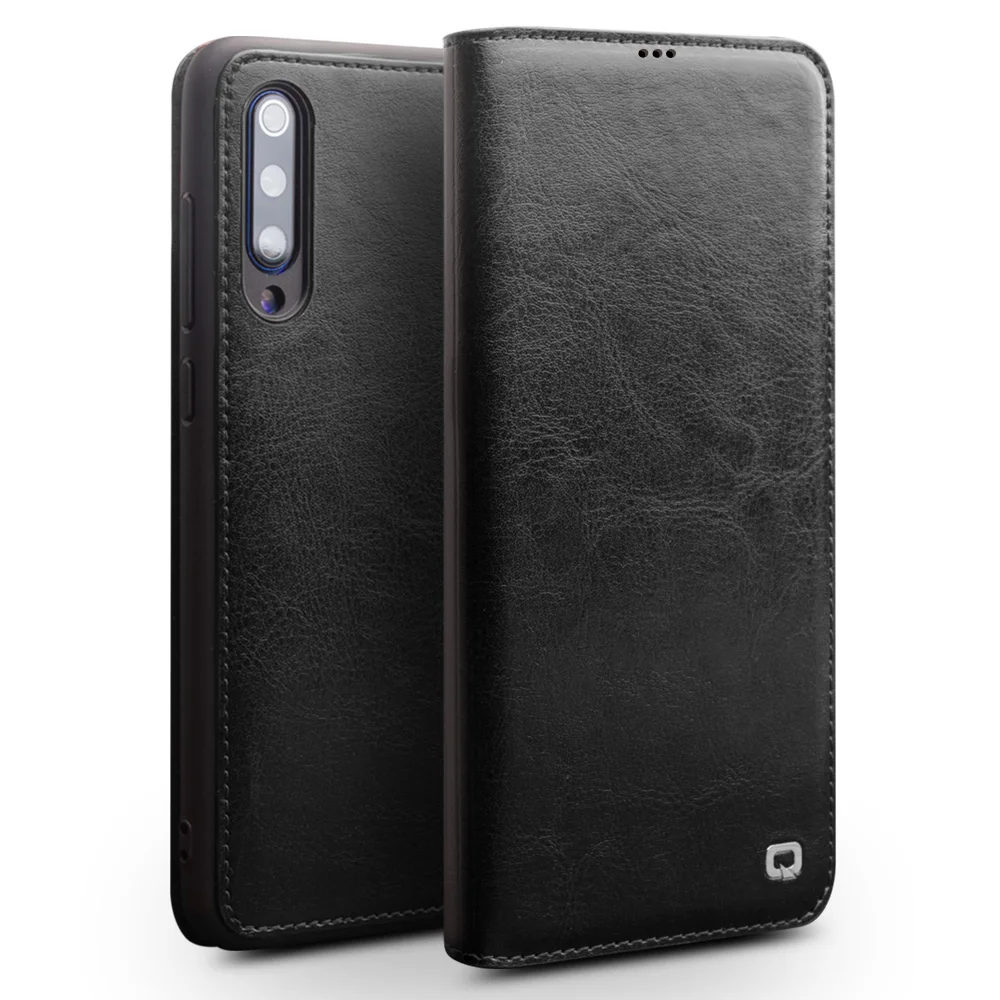 Чехол из 100% натуральной кожи для Xiaomi Mi 9 чехол воловьей с откидной крышкой Mi9