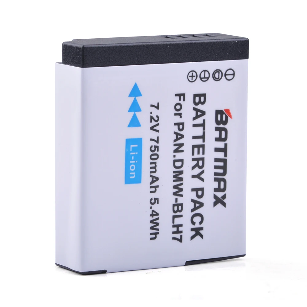 Batmax 1 шт. DMW-BLH7 DMW-BLH7PP DMW-BLH7E Батарея+ ЖК-дисплей USB Зарядное устройство для цифрового фотоаппарата Panasonic Lumix DMC-GM1 GM1 DMC-GM5 GM5 DMC-GF7 GF7 DMC-GF8