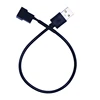 1 Uds 3pin o 4pin ventilador USB Cables adaptadores 3/4 Pin alimentación para ventilador de PC conector de Cable adaptador 5V 30cm conectar ► Foto 3/6