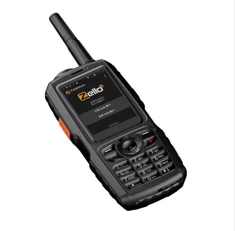 Upgrade for A17 AndroidWCDMA/GSM 3G Radio &UHF 400-470MHZ Mobile Phone PTT Walkie Talkie Smartphone Dual SIM work with Zello A18
