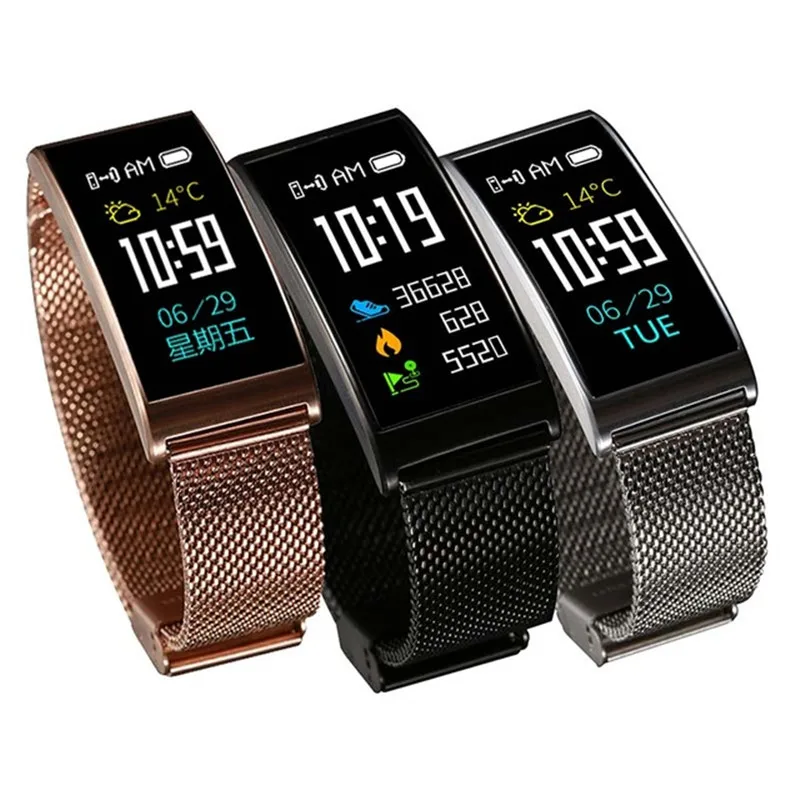 

X3 Smart Bracelets Watches Blood Pressure Sport Fitness IPS Color Bracelet GPS Activity Tracker Heart Rate Monitor Pedometer
