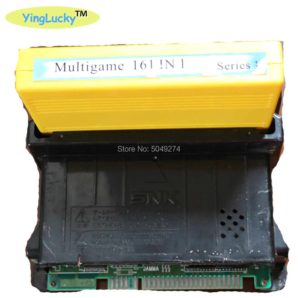 US $150.00 Free shipping 161 in 1 multi games cartridge only work with no modified original 1 slot NEOGEO SNK MVS motherboard Arcade Game