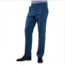 Мужской черный костюм, раздельные брюки, прямые, прямые, облегающие, деловые, прямые, мужские брюки, тонкая офисная одежда, однотонные брюки