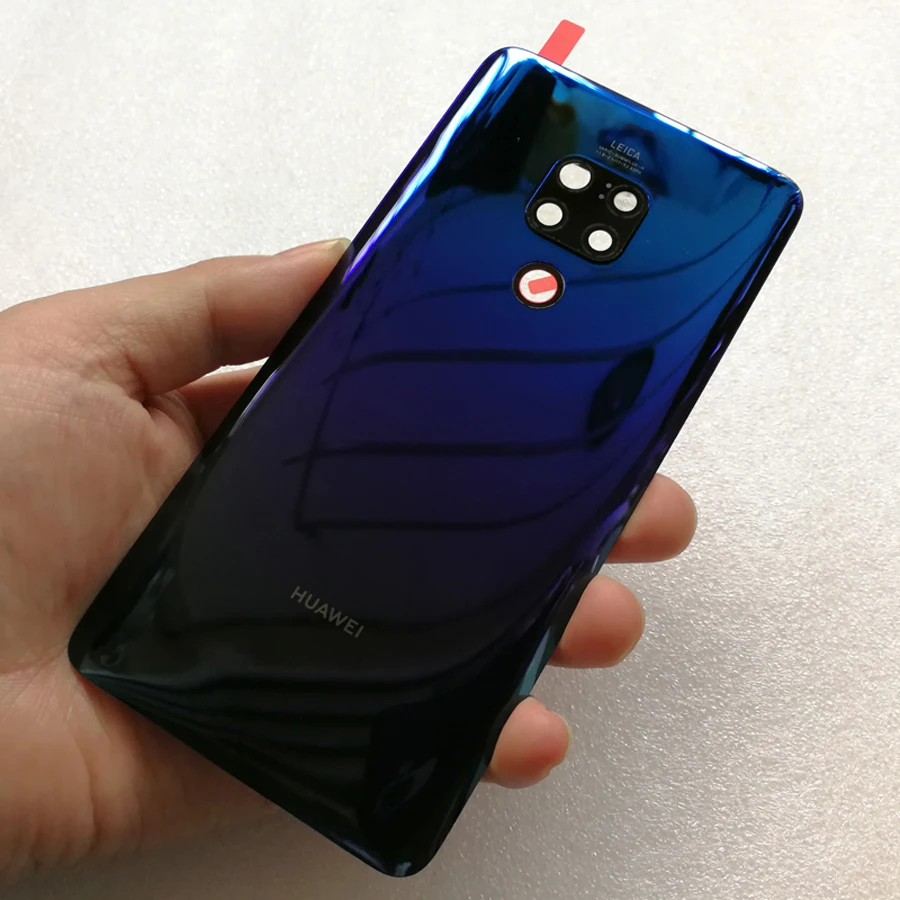 Оригинальная задняя панель корпуса Дверь для huawei mate 20 pro стеклянная крышка батареи для mate 20 задняя крышка Корпус Запасные части