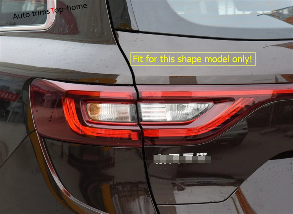 Внешний комплект Yimaautotrims подходит для Renault Koleos 2017 2018 2019 2020 хромированные задние