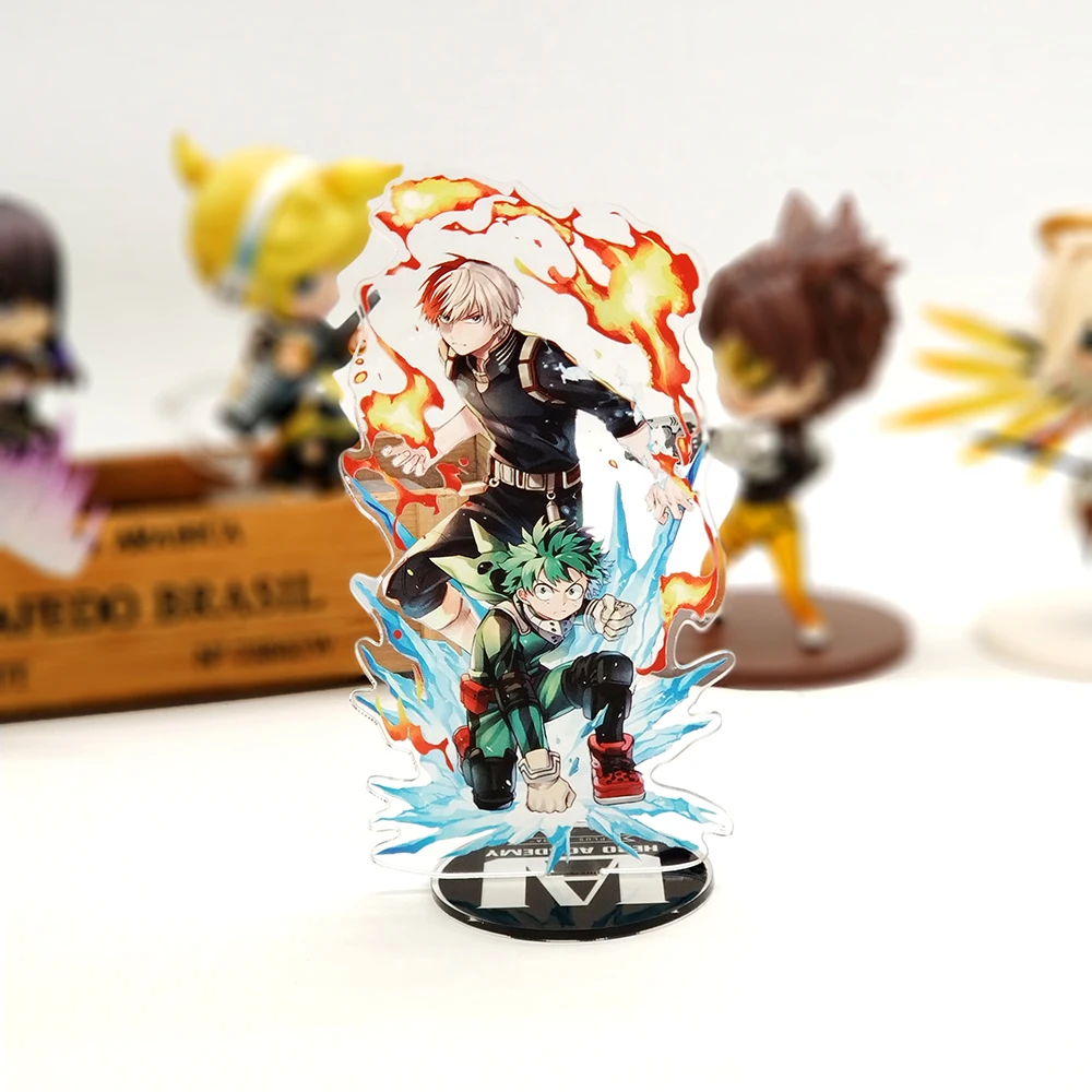My Hero Academy мидория изуку Shoto Todoroki акриловая подставка фигурка Модель Держатель