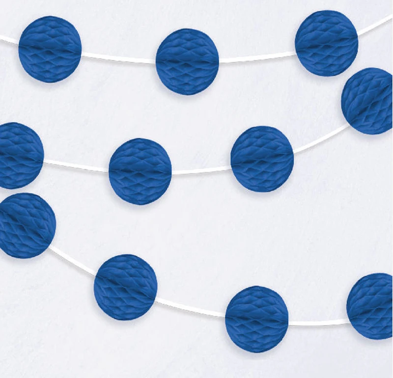 honeycomb_ball_royal_blue