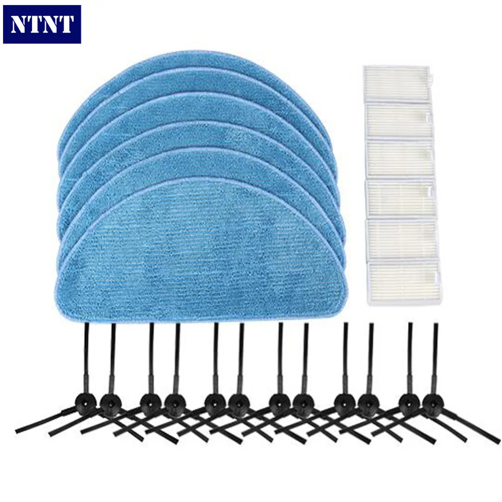 

NTNT NEW Vacuum Cleaner Accessories Pack For ECOVACS CR120 X500 X600 panda X500 filter Promaster Robot 2712
