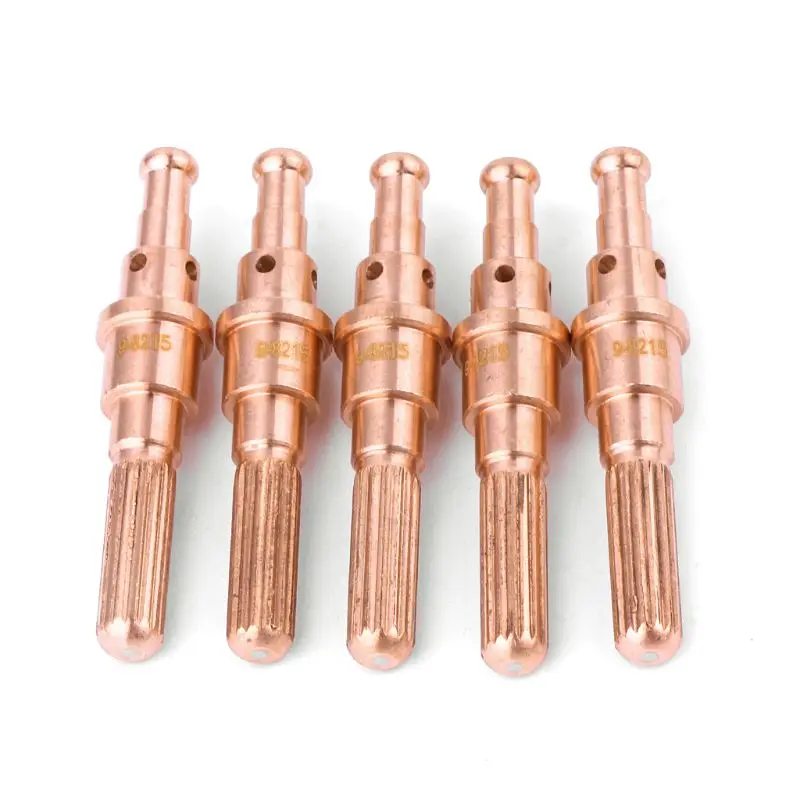 5pcs 9-8215 Plasma Cutting Torch Electrode For SL60 SL100 Consumable Parts 5pcs 9-8215 Plasma Cutting Torch Electrode For SL60 SL100 Consumable Parts