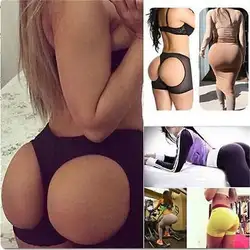 Дамы прикладом подъемник Shaper Пластика Управление трусики ягодицы открытыми Instan Boyshorts