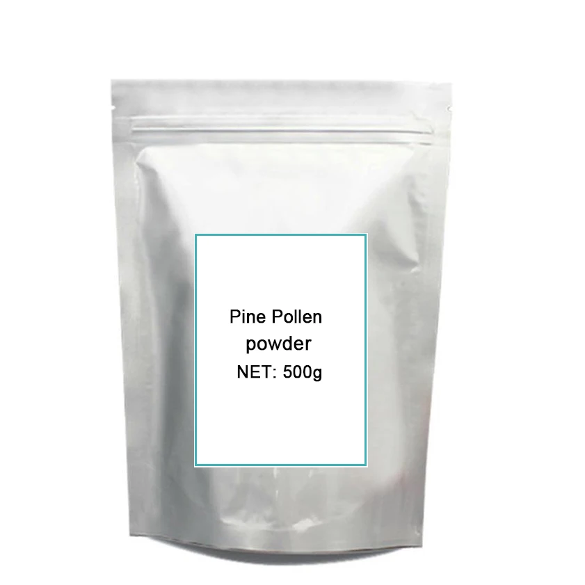

500g Organic Pine Pollen Po-wder 99 Percent Broken Cell Wall for Optimal Absorption and Potency