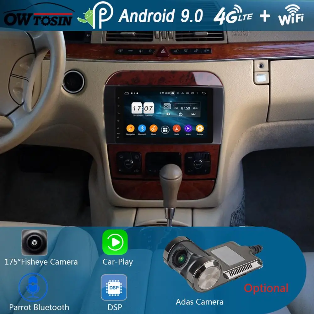 Flash Deal 8" IPS 8 Core 4GB+64GB Android 9.0 Car Radio GPS For Mercedes-Benz S-Class W220 S280 S320 S350 S400 S500 DSP CarPlay Parrot BT 1 Flash Deal 8" IPS 8 Core 4GB+64GB Android 9.0 Car Radio GPS For Mercedes-Benz S-Class W220 S280 S320 S350 S400 S500 DSP CarPlay Parrot BT 1