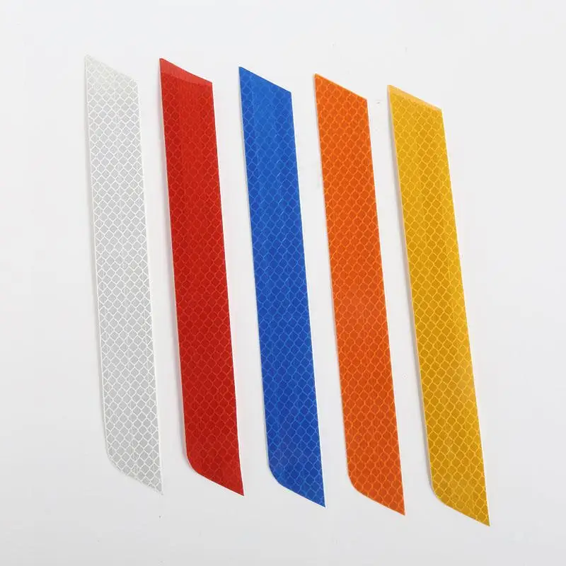 

2017 5 Colors 3 Size Reflective Warning Strip Tape Car Bumper Reflective Warning Strip Traffic Safety Stickers Auto Supplies