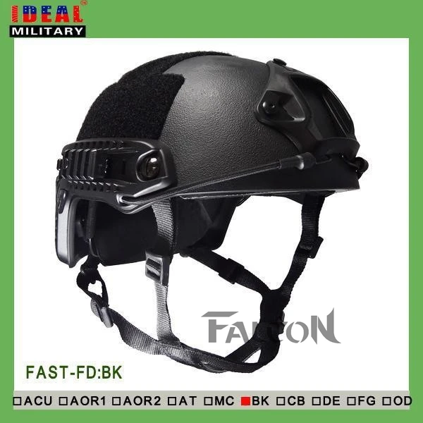 Free Shipping FAST kevlar bulletproof helmet milit...