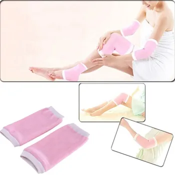 

4pcs Silicone Insole Dry Skin Moisturizing SPA Gel Elbow Pads Nursing Cover Skin Care Sleeves