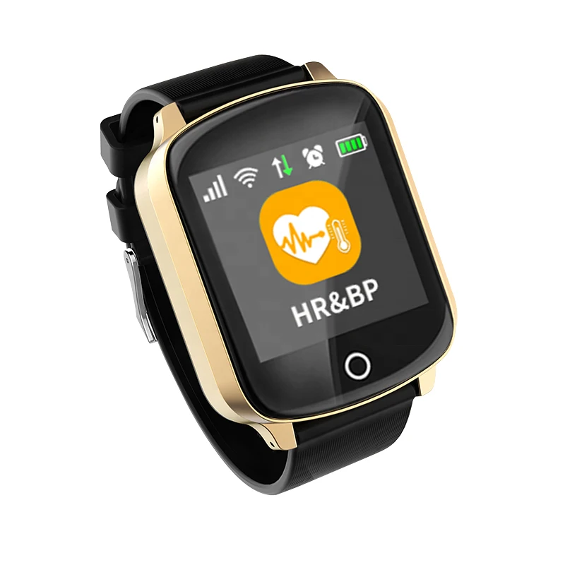 Wonlex EW200S Smart Watch Waterproof IP67 Wearable Devices Elderly Health Fall-down Alarm Blood Pressure Heart Rate Detection