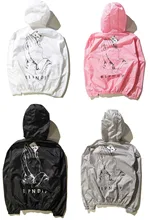 Ripndip Куртки и Пальто Мужчины Женщины Хип-Хоп Карман Средний Палец Кошка Lordnermal Ripndip Куртки И Пиджаки Ветровка Дворец Бренд Куртки