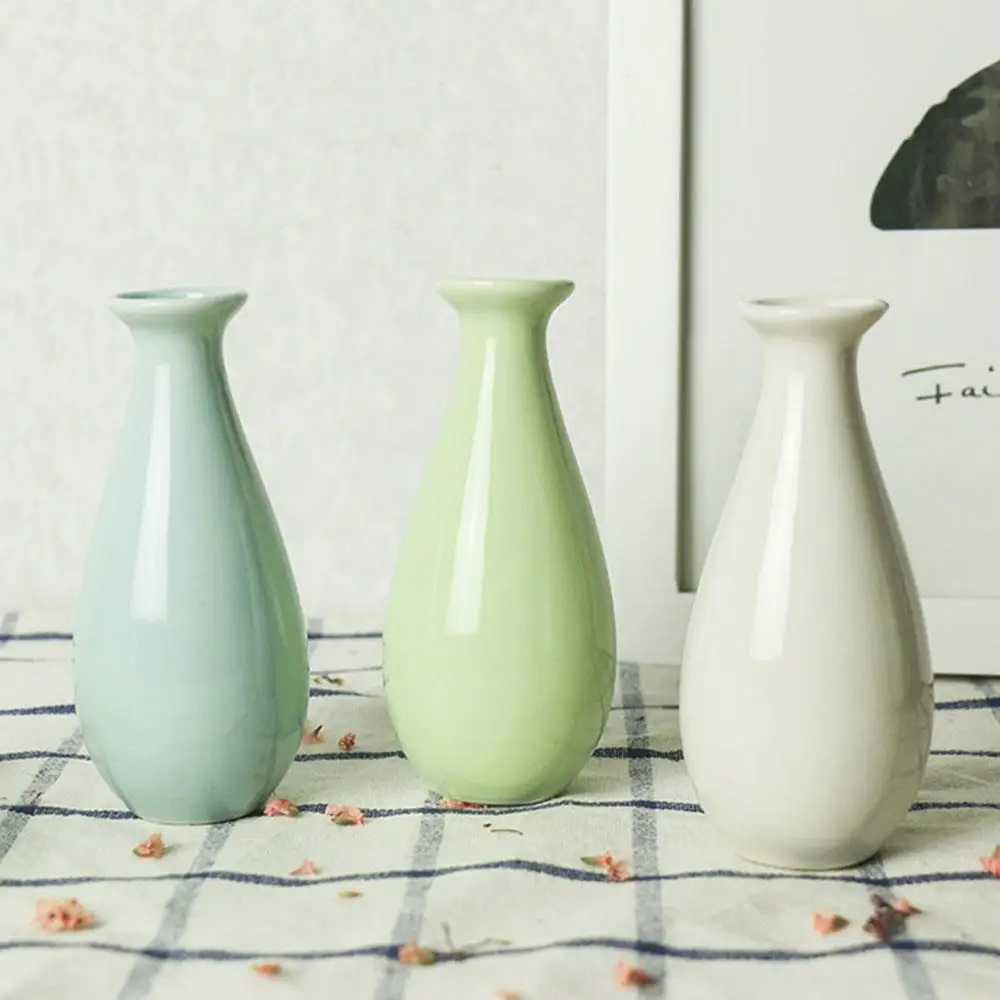 Современная керамика ваза для цветов, ваза для цветов свадебное украшение фарфоровая ваза декор для домашнего стола Новогодний подарок Прямая