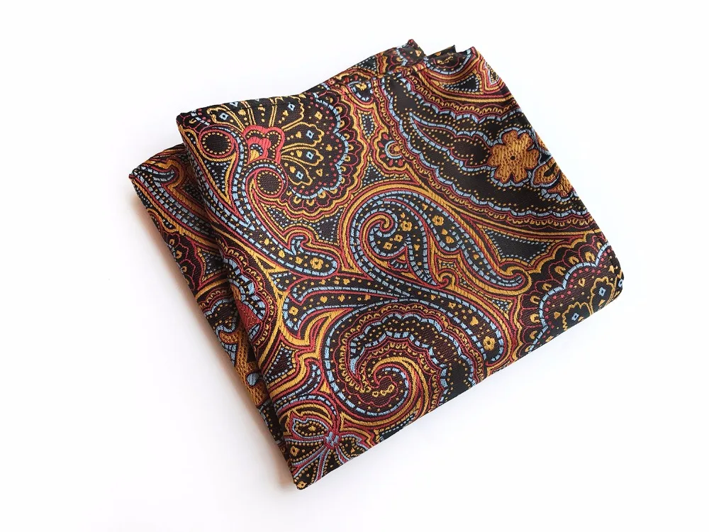 

25*25 cm Men Silk Satin Pocket Square Wedding Party Luxury Handkerchief