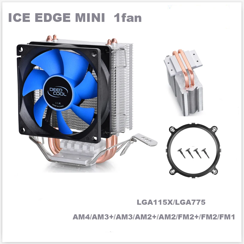 Кулер для процессора Deepcool тепловые трубки с прямым контактом башенная система