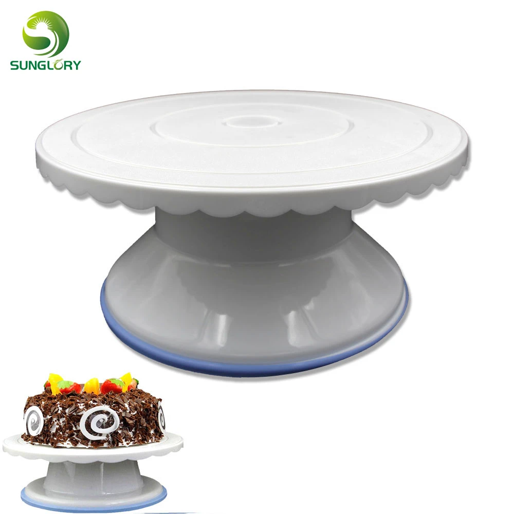 Non-slip Cake Turntable Decorating Stand Revolving Platform Tools Set