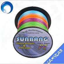 Спорт на открытом воздухе 8 ткет 40LB 100 M PE Япония, леска