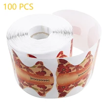 100 шт/рулон DIY креативная форма бабочки гвоздь Расширенный армированный гвоздь для акриловых/УФ гель для ногтей инструменты для маникюра зеленый оранжевый