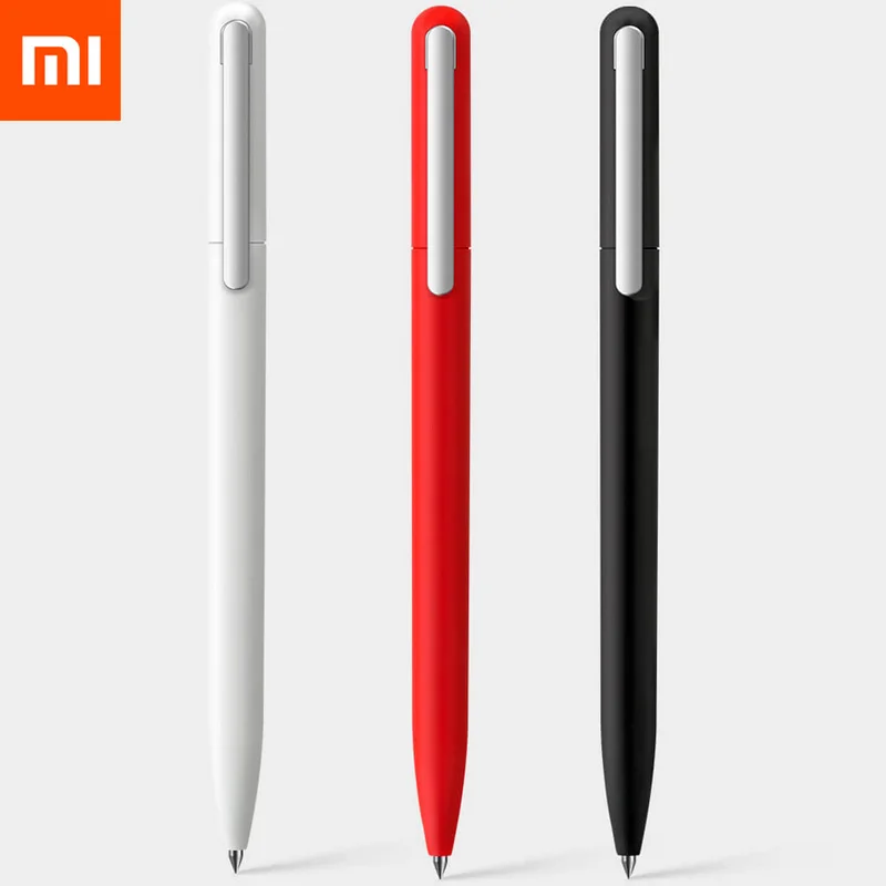 3 шт Xiaomi Mijia Smart Home Pinluo Signing Pen 9,5 мм 0,5 чернила гладкая швейцарская заправка MiKuni японские чернила добавить Mijia черный Заправка - Цвет: Pen